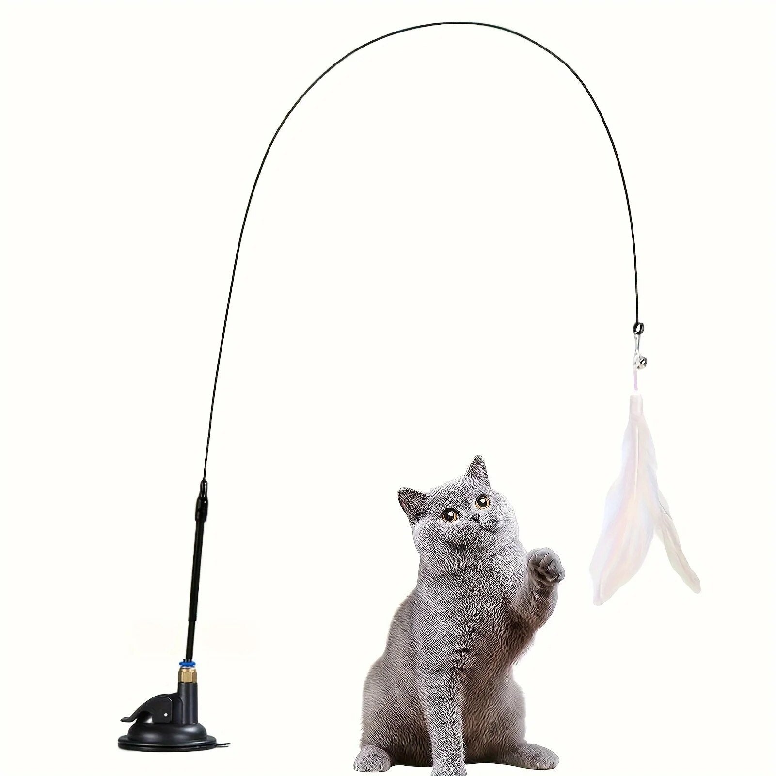FeatherBell Interactive Cat Wand