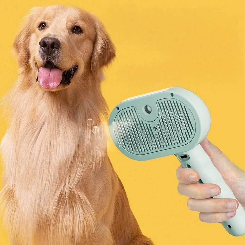 SteamSoft Grooming Brush for Dogs