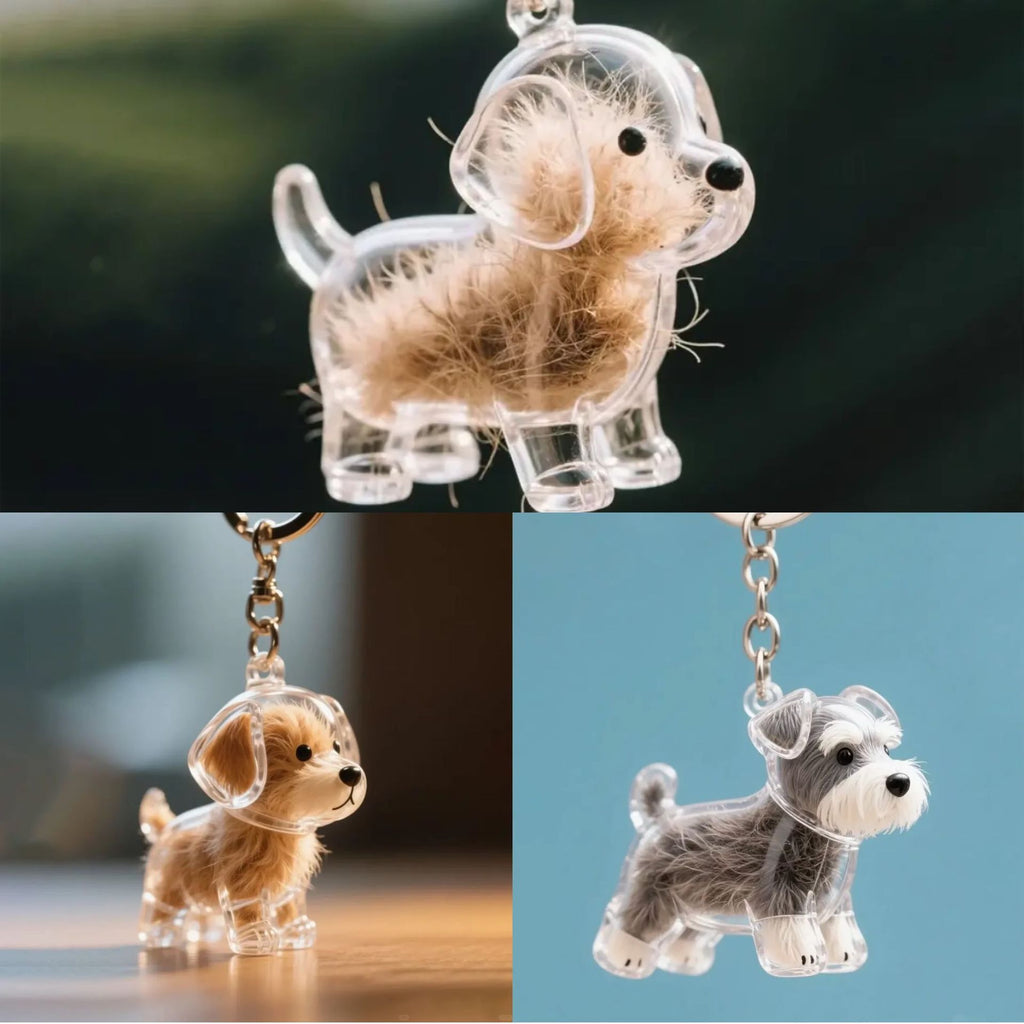 PawMemory Fur Keepsake Keychain