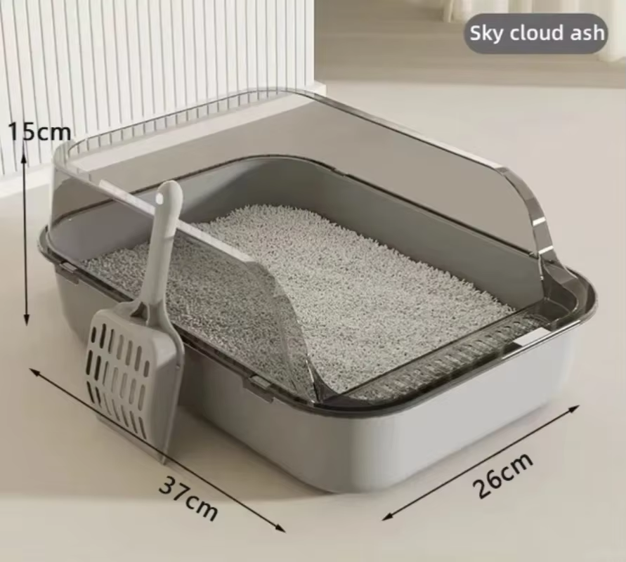 CozyLoo Semi-Enclosed Cat Litter Box