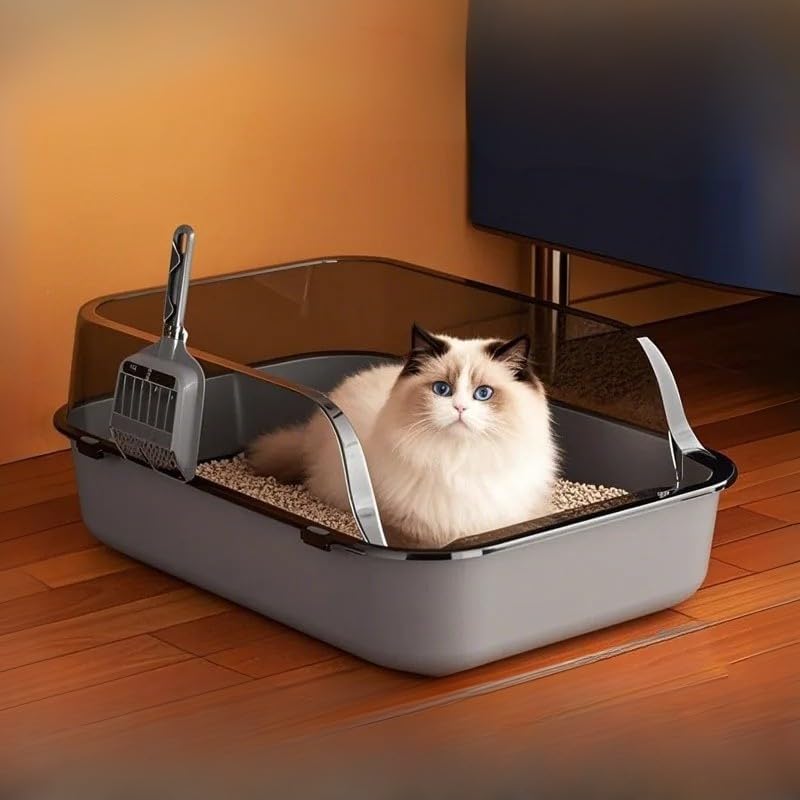CozyLoo Semi-Enclosed Cat Litter Box