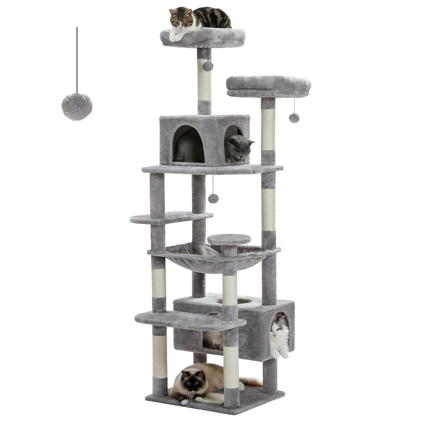 CozyClimb Deluxe Cat Tree Tower