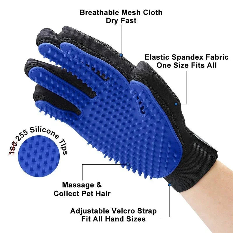 CozyCare Pet Grooming Gloves