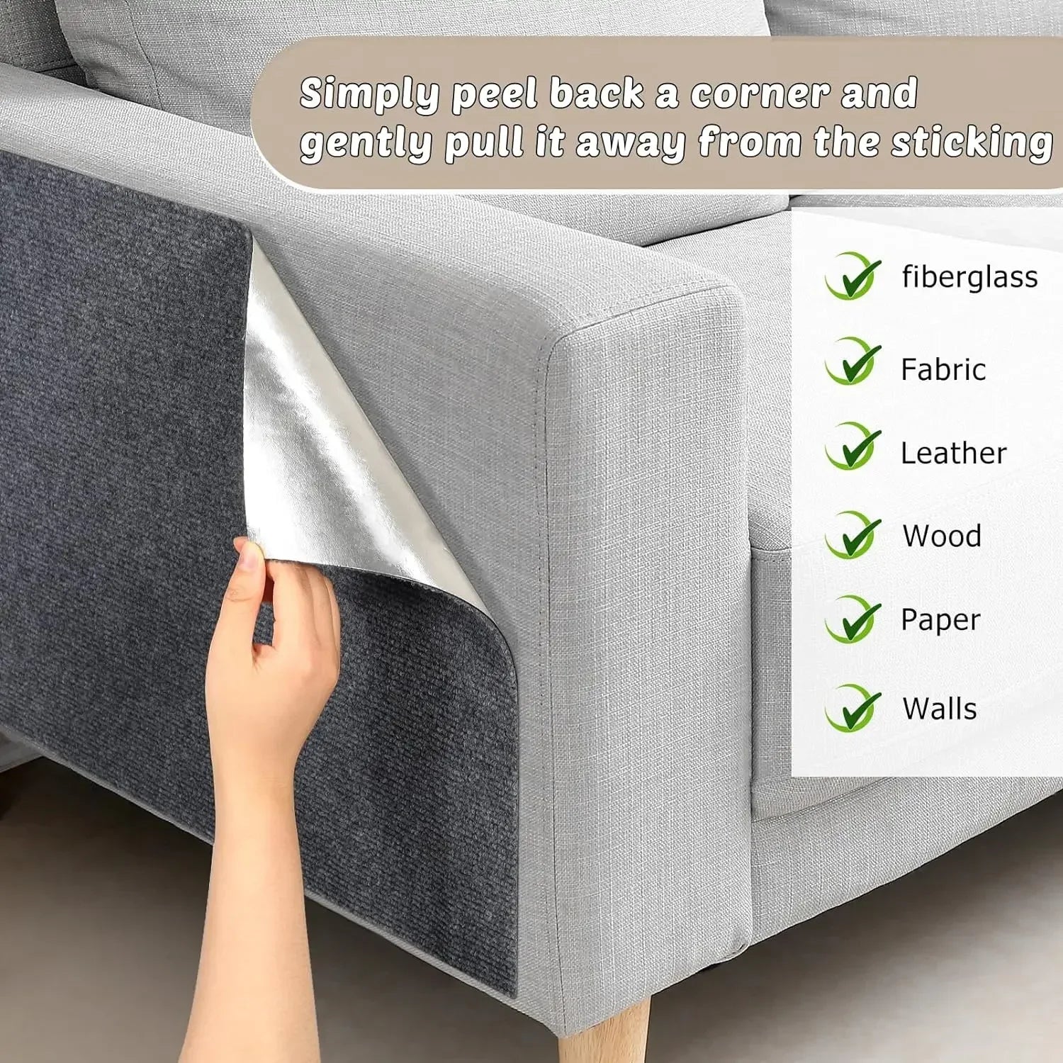 CozyScratch Trimmable Cat Scratcher