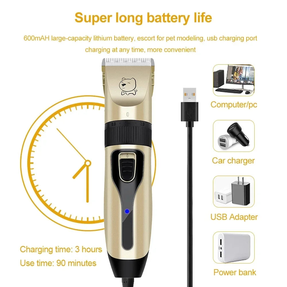 GentleTrim Rechargeable Pet Grooming Clipper