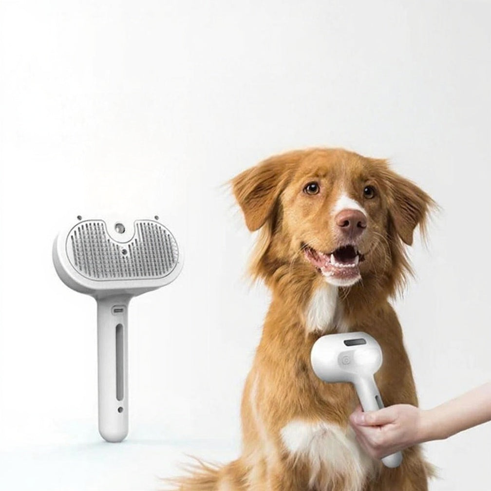 SteamSoft Grooming Brush for Dogs