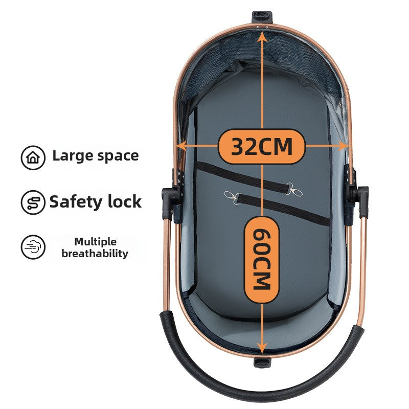 VersaRide 3-in-1 Pet Stroller