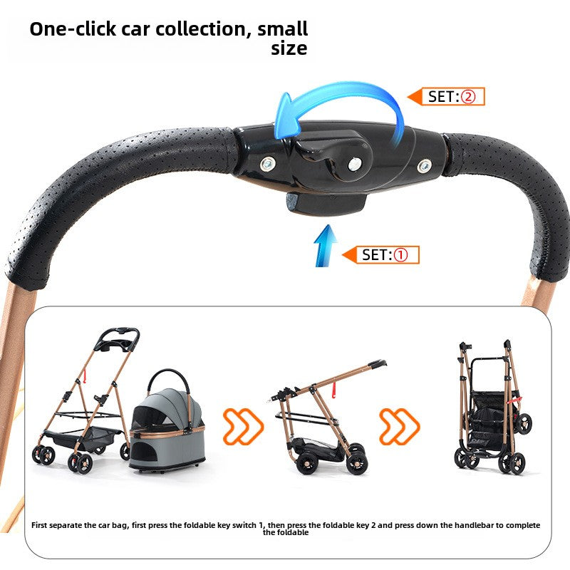 VersaRide 3-in-1 Pet Stroller