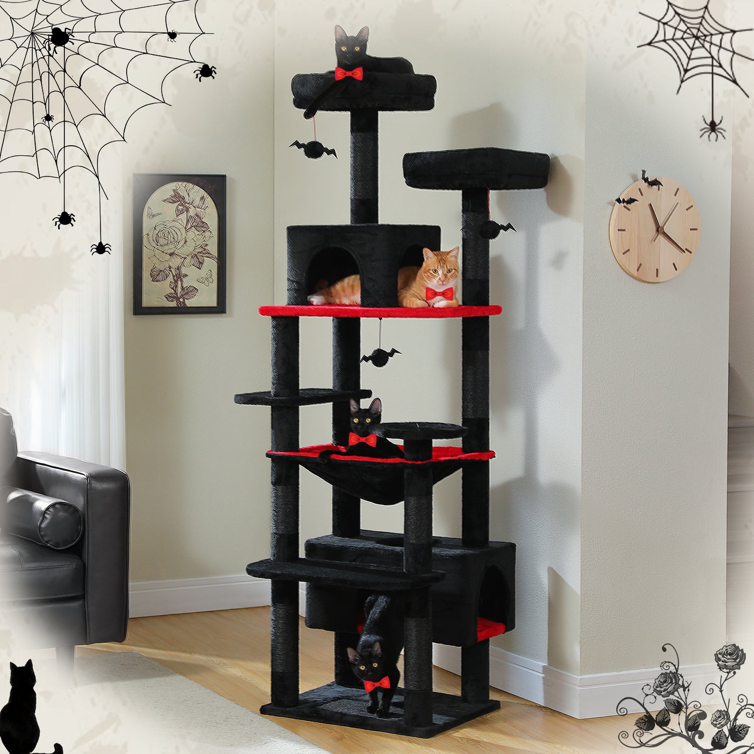 CozyClimb Deluxe Cat Tree Tower