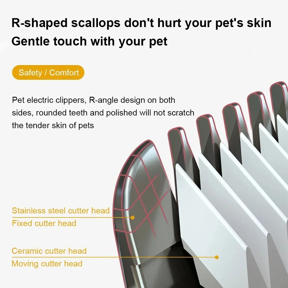GentleTrim Rechargeable Pet Grooming Clipper