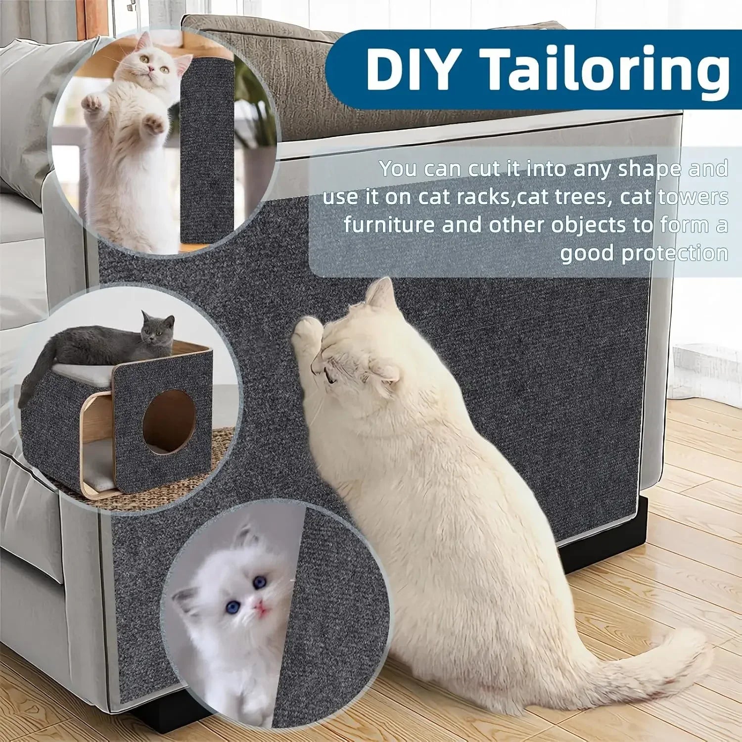 CozyScratch Trimmable Cat Scratcher