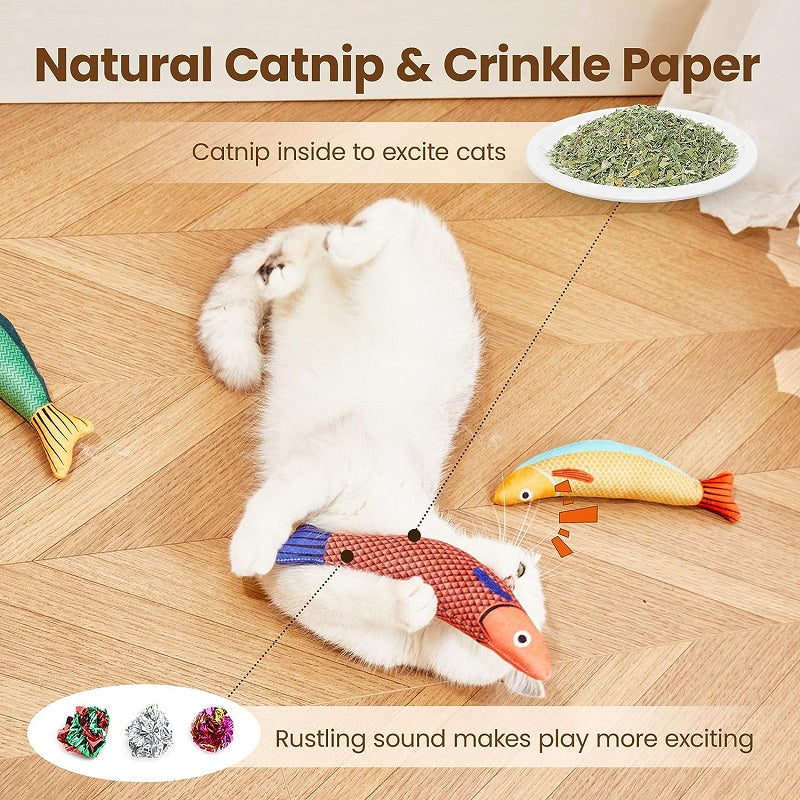 HappyFish Catnip Plush Toy