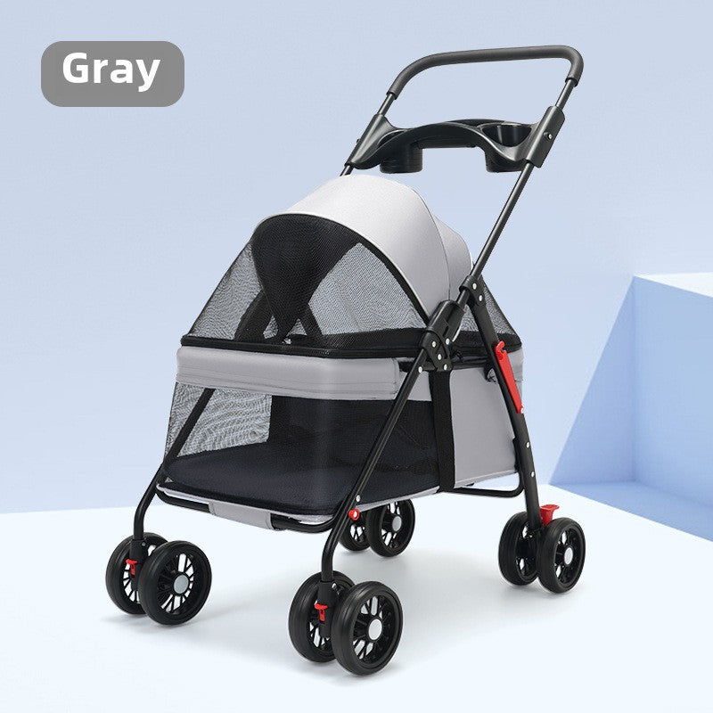 TravelNest Foldable Pet Stroller