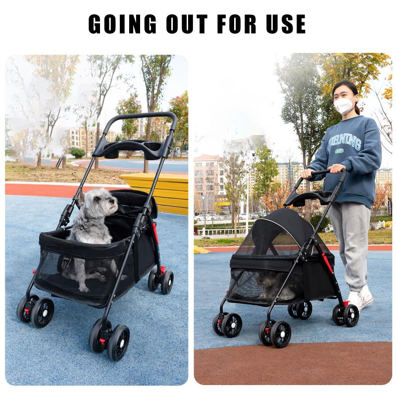 TravelNest Foldable Pet Stroller