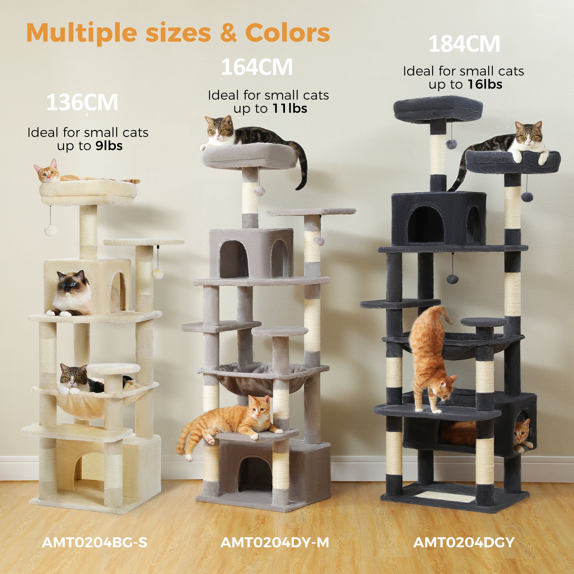 CozyClimb Deluxe Cat Tree Tower