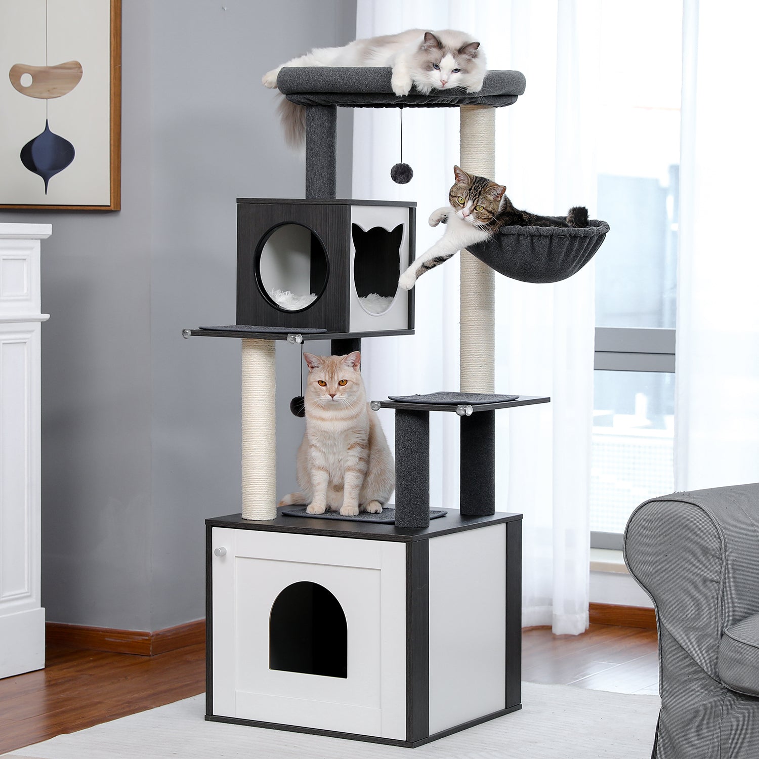 PlayHaven Multi-Level Cat Tree
