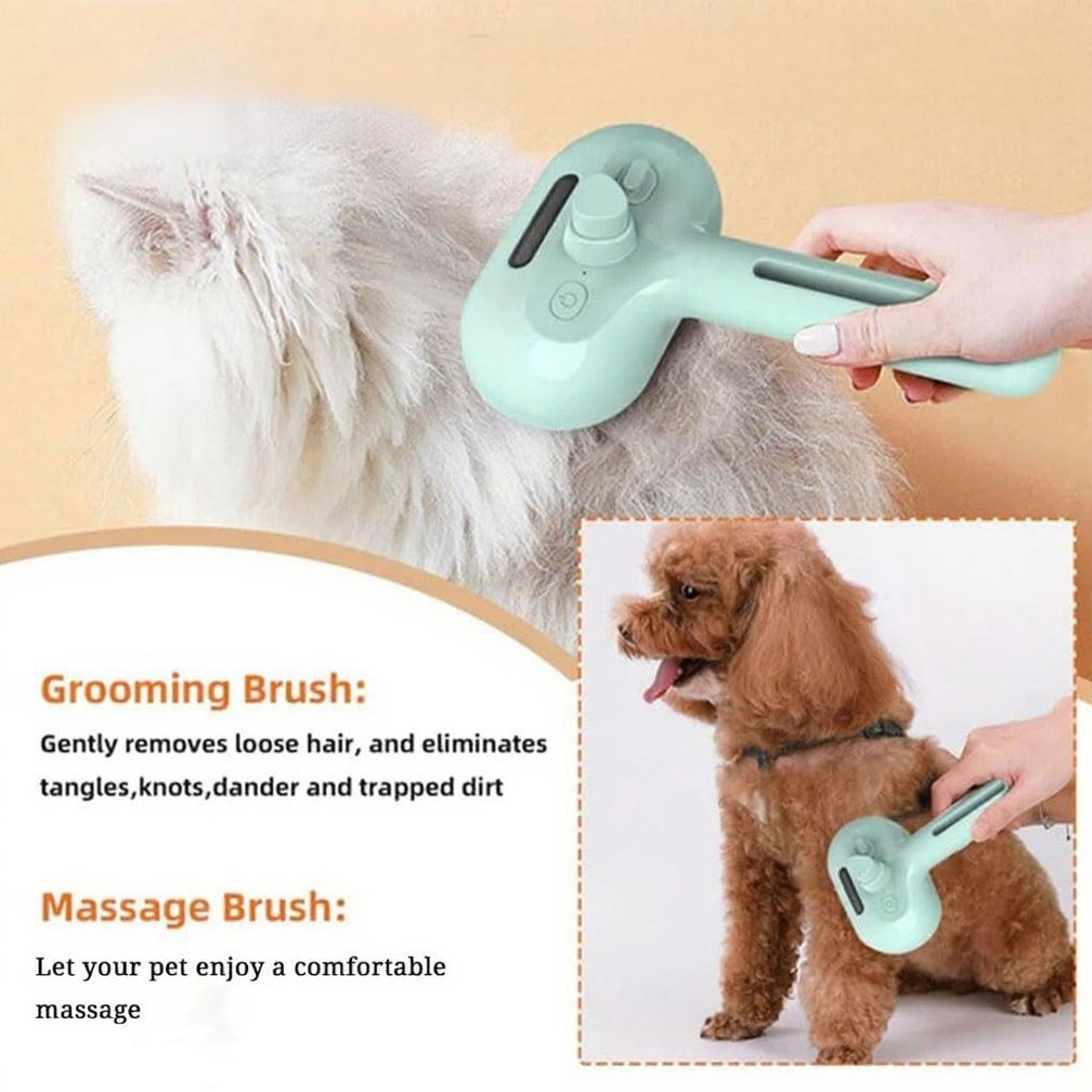 SteamSoft Grooming Brush for Dogs